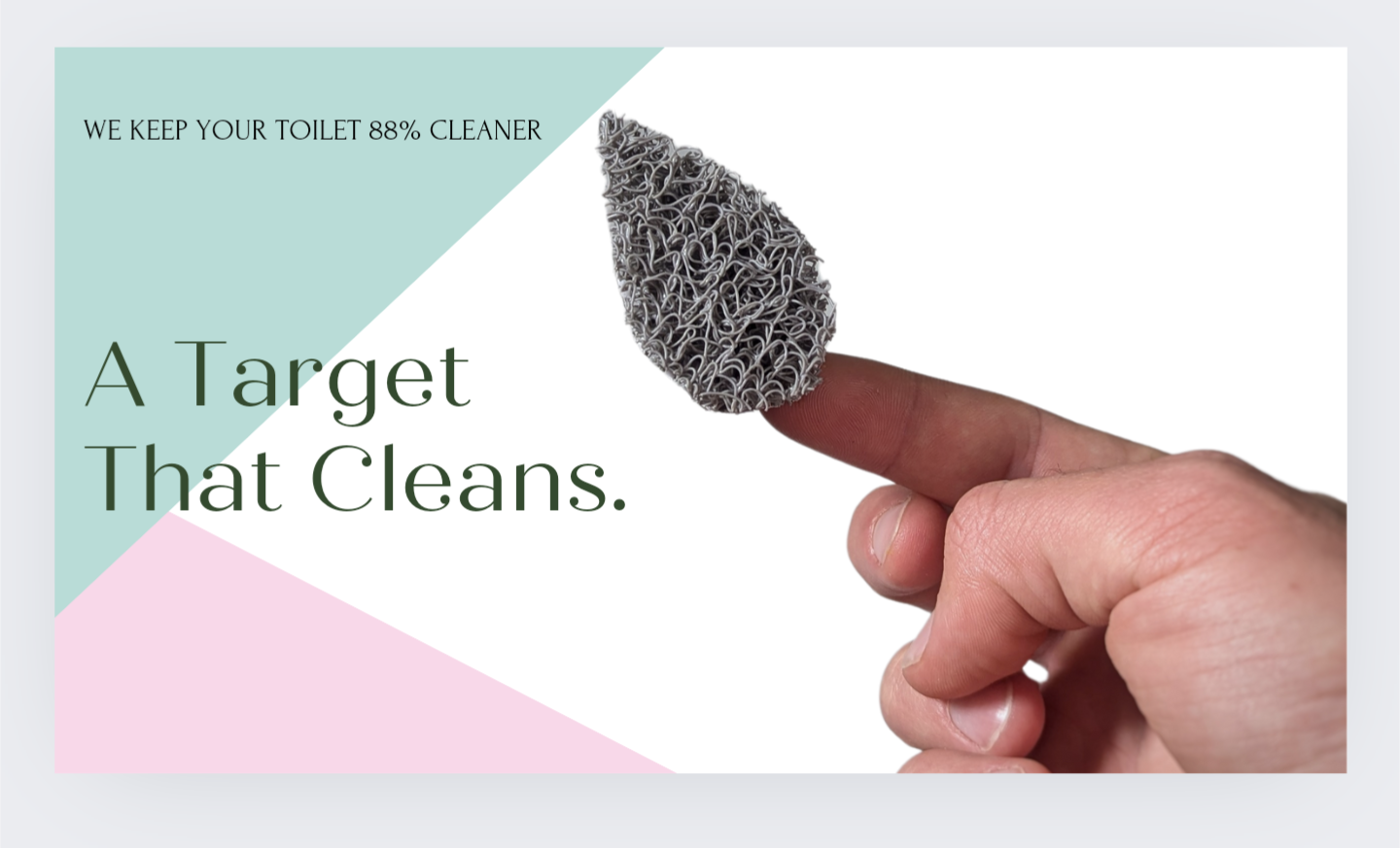 The Solution for Pee Splash-Back and Bathroom Hygiene
