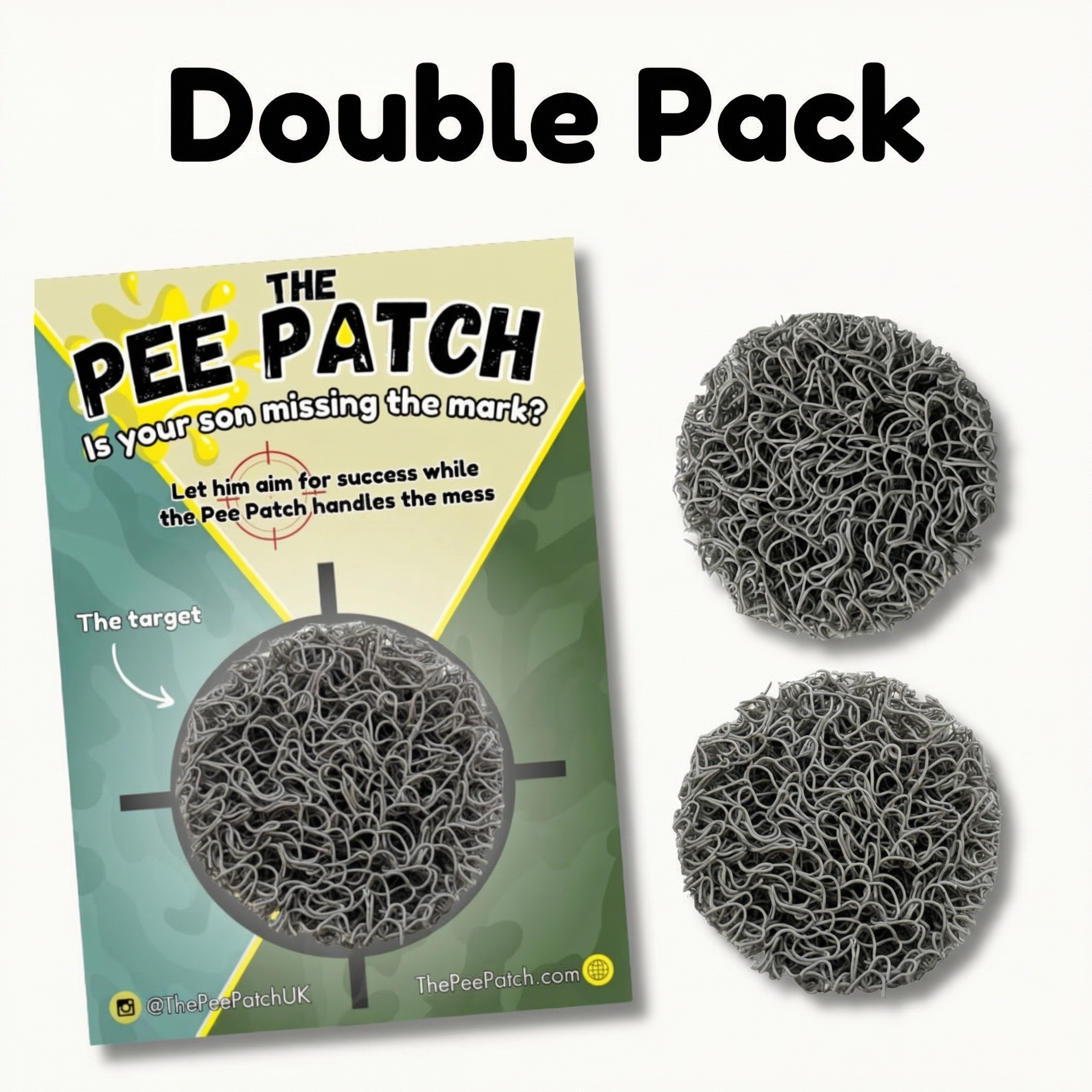 The Circle Pee Patch X2 - Double The Help
